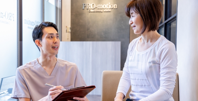 カウンセリングの様子