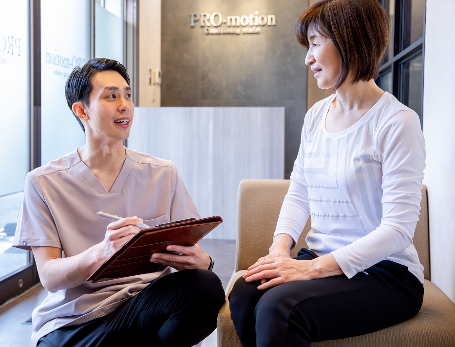 カウンセリングの様子